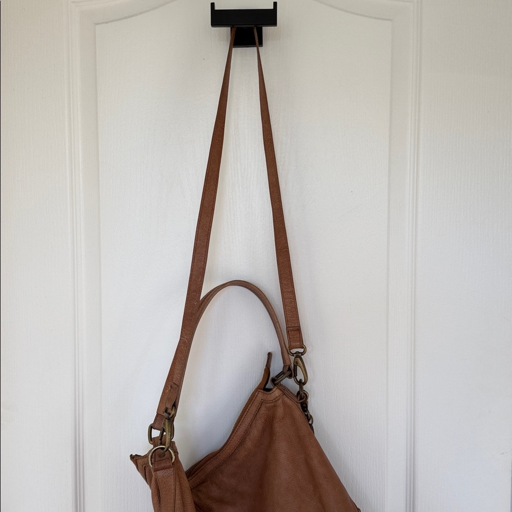 Frye Tan Leather Hobo Bag - Picture 10 of 10